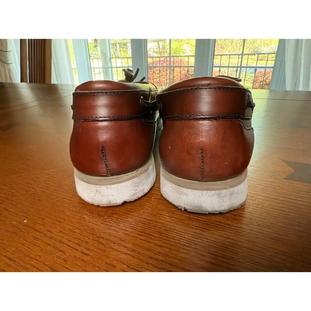 Sebago Docksiders Brown Leather 10.5W